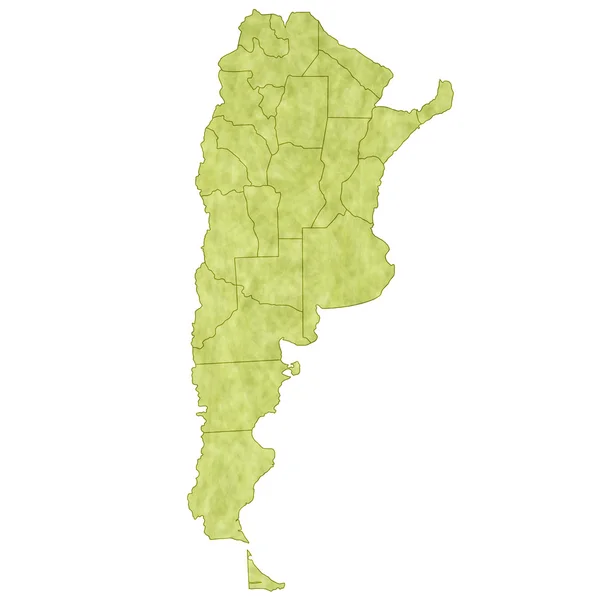 Argentina　map countries — Stok Vektör